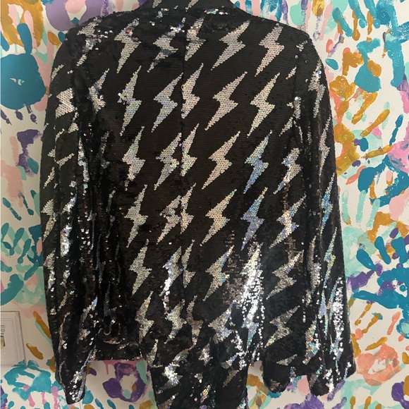 Sequin Lightning Bolt Pantsuit - Picture 3 of 7